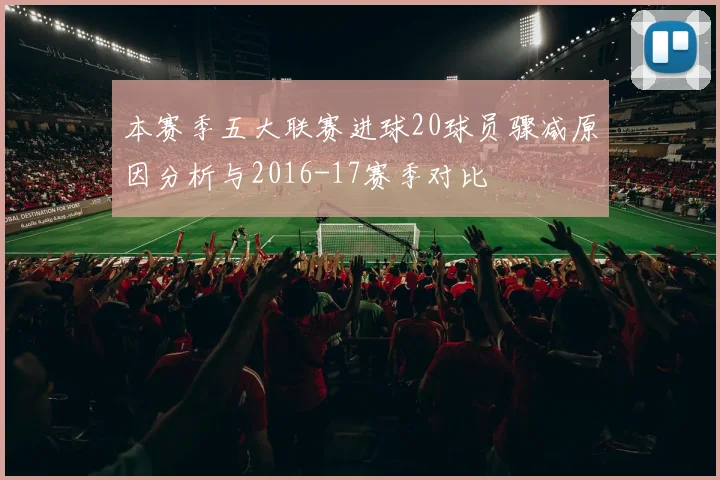 本赛季五大联赛进球20球员骤减原因分析与2016-17赛季对比
