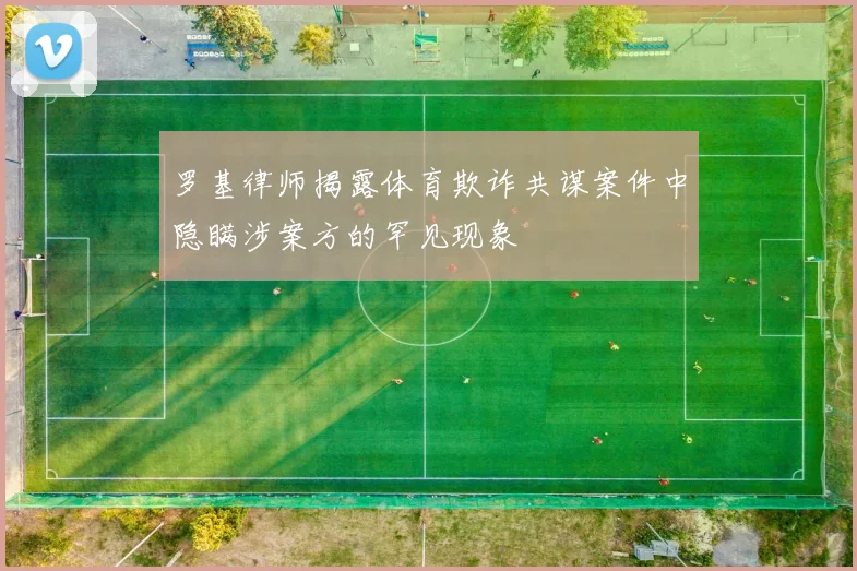 罗基律师揭露体育欺诈共谋案件中隐瞒涉案方的罕见现象